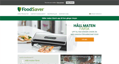 Desktop Screenshot of foodsaver.se